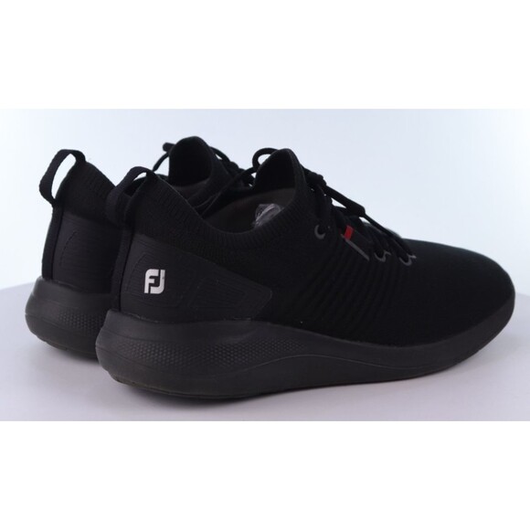 FootJoy FJ Flex XP Men\'s Knit Spikeless Golf Shoes Size 10.5 M Black main image 7